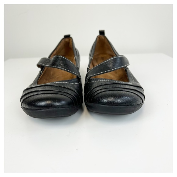 Naturalizer Noland Mary Jane Black Leather Comfort Shoe Size 7.5 - Picture 2 of 10